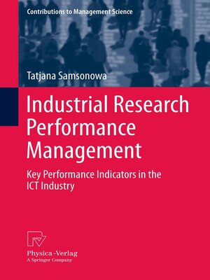 cover image of Industrial Research Performance Management